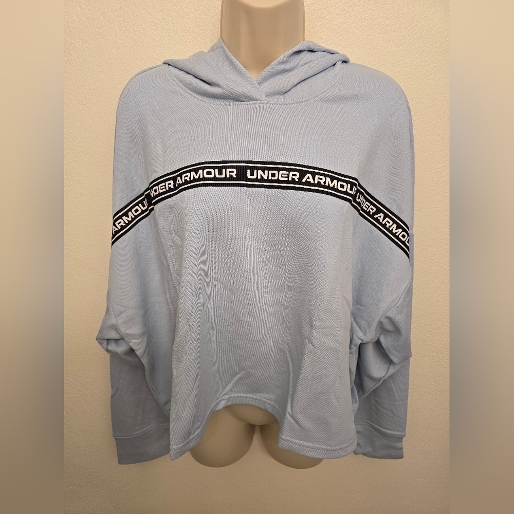 NWT Under Armour Ladies Light Blue Hoodie